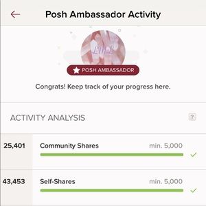 I’m a Poshmark Ambassador!